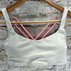 LULULEMON FREE TO BE BRA DUNE BLEACHED CORAL